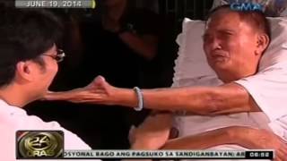 24Oras Sen Revilla emosyonal nang magpaalam sa amang si Don Ramon [upl. by Consalve]