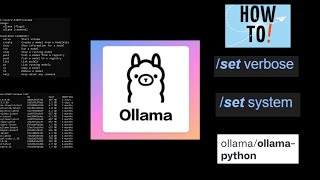 How to integrate Ollama  Python  Learning set verbose and set system  Part2  Compare LMs [upl. by Alek]