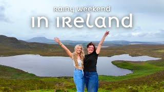 Rainy Weekend Road Trip in Ireland 🚘🌧 meeting my long distance friend vlog ❤️ [upl. by Inohtna]