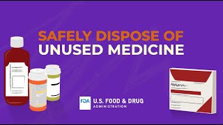 How to Safely Dispose of Unused or Expired Medicine [upl. by Tempa]