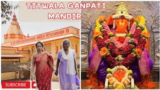 Titwala Ganpati Mandir ll टिटवाळा गणपती मंदिर ll Vlog ganpatibappa darshan vlog siddhivinayak [upl. by Lipcombe]