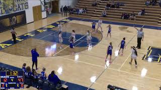 Mattawan High School vs Plainwell JV Girls Womens JV Basketball [upl. by Kezer106]