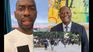 Camille Makosso marche contre les WOUBI ET ALASSANE OUATTARA LE 5 SEPTEMBRE 2025 [upl. by Zullo]