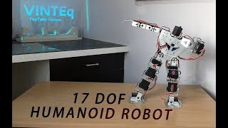 17 DOF HUMANOID ROBOT Mark 2 MK 2 [upl. by Hallvard]