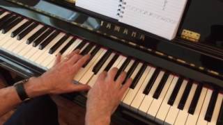 Bags groove simple piano version with rootless voicings [upl. by Selma]