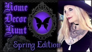 🖤☥♡ Gothic Home Decor amp DIY Supplies VLOG ♡☥🖤 [upl. by Leonelle]