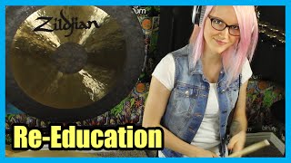 ReEducation Rise Against Mari Voiles Drum Cover of ReEducation Through Labor by Rise Against [upl. by Savanna]