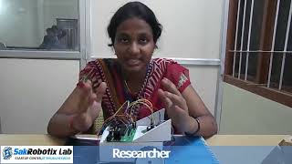 Sakrobotix Research Center PVPSIT student Review 3 [upl. by Beatty]