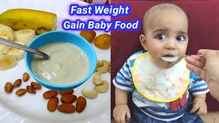 7 Month baby Food Weight Gain amp Brain Development Baby food  healthy food for babies [upl. by Francene]