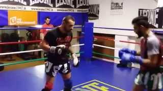 Giorgio Petrosyan training sparring [upl. by Wheaton]