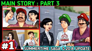 MAIN STORY PART 3 🔥 SUMMERTIME SAGA 0208 UPDATE 🔥 LIU WANG amp NADYA WALKTHROUGH 1 [upl. by Irvine561]