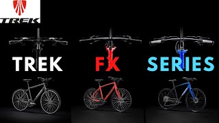 Trek FX Series 2023  FX 1 vs FX 1 Disc vs FX 2 Disc vs FX 3 Disc [upl. by Oleic]