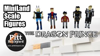 LEGO BrickBuilt Dragon Prince Figures MiniLand Scale [upl. by Ennaillek]