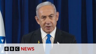 Israel ‘ready for all scenarios’ after Beirut strike PM says  BBC News [upl. by Dranal133]