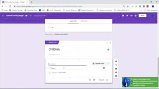 Google Forms Survey Tutorial ArabicRosabelle CHEDID استبيان الكتروني عبر استخدام نماذج غوغل [upl. by Euqnimod]