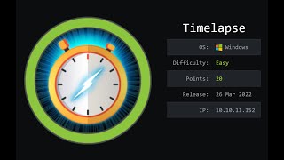 Hack The Box  Timelapse  Walkthrough [upl. by Gotthard]
