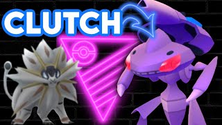 CRAZY CLUTCHES with Level 50 Genesect in the Master League  Pokémon GO Battle League [upl. by Saqaw]