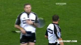 Andrew Hore asks if theyre allowed to tackle Dan Carter [upl. by Einohpets]