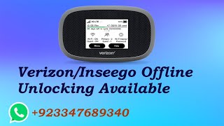 Inseego Verizon 8000 offline Unlocking Available100  Working [upl. by Ayat130]