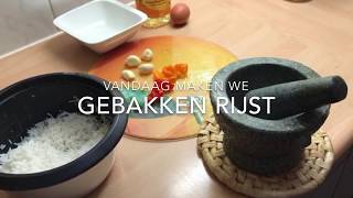 Vandaag maken we gebakken rijst [upl. by Ahsitul]