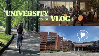 UniVlog EP 01 I Tsukuba University in Japan💜 [upl. by Ajiram]