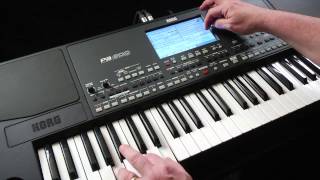 Korg Pa600 Video Manual  Part 2 Sounds [upl. by Notsirb]