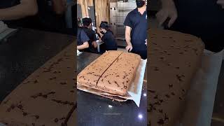 Handmade Chocolate cake cutting ✂️ funny crushing satisfying🍨 [upl. by Jaf]