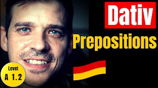 Lokale Präpositionen mit Dativ │ Dative prepositions in German [upl. by Mcclenon136]