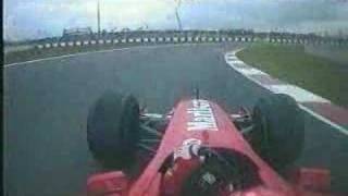 F1  Hakkinen blows up on the last lap of Spain 2001 [upl. by Airtemak]