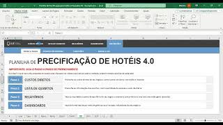 Planilha de Precificação para Hotéis e Pousadas em Excel 4 0 [upl. by Sion734]