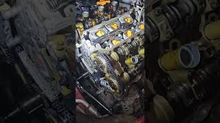 2010 cadillac srx 30 timing chain marks replacement [upl. by Hadnama]