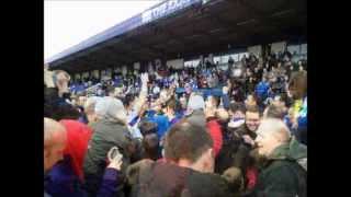 chester fc v northwich vic  pt2 the celebrations april 2012 [upl. by Frodeen]