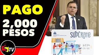 CON LA FECHA DE PAGO DE LOS 2000 PESOS HAY UNA CONFUSIÓN O UN ERROR [upl. by Ynhoj]