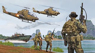 The Vietnam War in Arma 3 that Rages While You Sleep [upl. by Harbard]