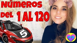 Aprende a contar los Numeros del 1 al 120 en español  Aprende con Ame [upl. by Wilma]