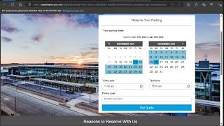 How To Book Parking At Calgary Airport YYC Canada [upl. by Renfred]