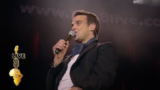 Robbie Williams  Feel Live 8 2005 [upl. by Vidovik348]