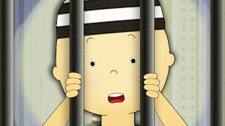 Caillous Prison Break  Caillou  Cartoons for Kids  WildBrain Little Jobs [upl. by Sirtimed]