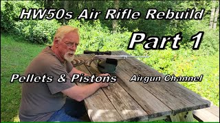 Custom HW50S Air Rifle Rebuild Pt 1 [upl. by Manoff749]