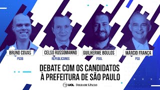 Eleições 2020 Debate UOLFolha com os candidatos à Prefeitura de São Paulo [upl. by Noswal]