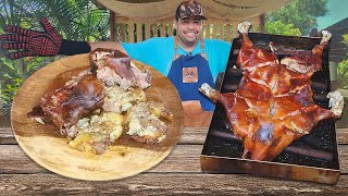 Receta de CERDO ASADO entero🐖 [upl. by Graehme908]