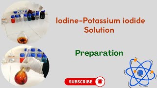 IodinePotassium iodide solution for starch test  Preparation [upl. by Naivatco]