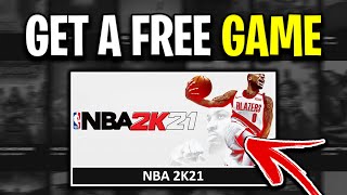 Get NBA 2K21 For FREE On The Epic Games Store FREE GAME WORTH 4999 [upl. by Nwahsad]