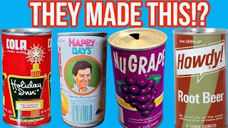 Strange and Awful Sodas from the 70s80s [upl. by Pasadis]