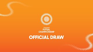 2024 Concacaf Futsal Championship  Official Draw [upl. by Nairde812]