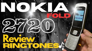 Nokia 2720 fold review  Nokia 2720 fold ringtones  Nokia 2720 fold in 2023 [upl. by Eyak551]