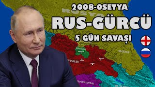 Rusya Gürcistan Savaşı 2008  Güney Osetya [upl. by Namruht]