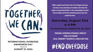 International Overdose Awareness Day 2024 [upl. by Nylrats]