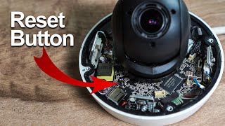 How to reset an IP camera back to factory settings [upl. by Aihsenad]