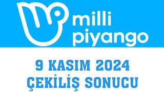 Milli Piyango Çekiliş Sonuçları 9 Kasım 2024 [upl. by Thanasi954]